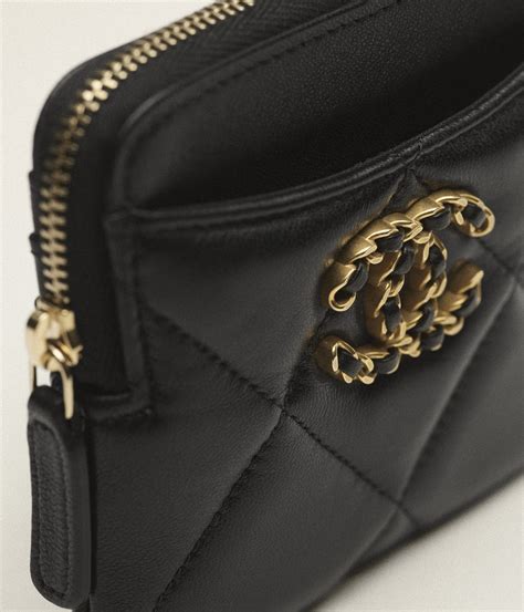 zipped coin purse chanel